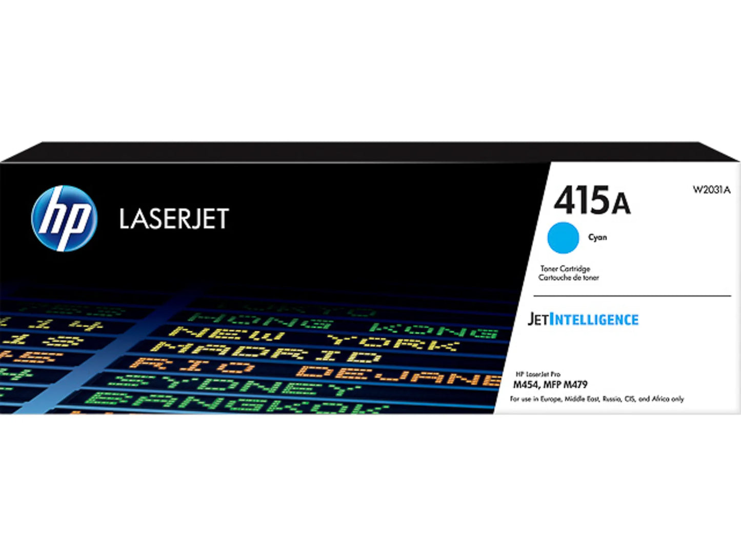 HP 415A (W2031A) Toner Cyan – 2.100 Seiten – Für HP Color LaserJet Pro M454/M479