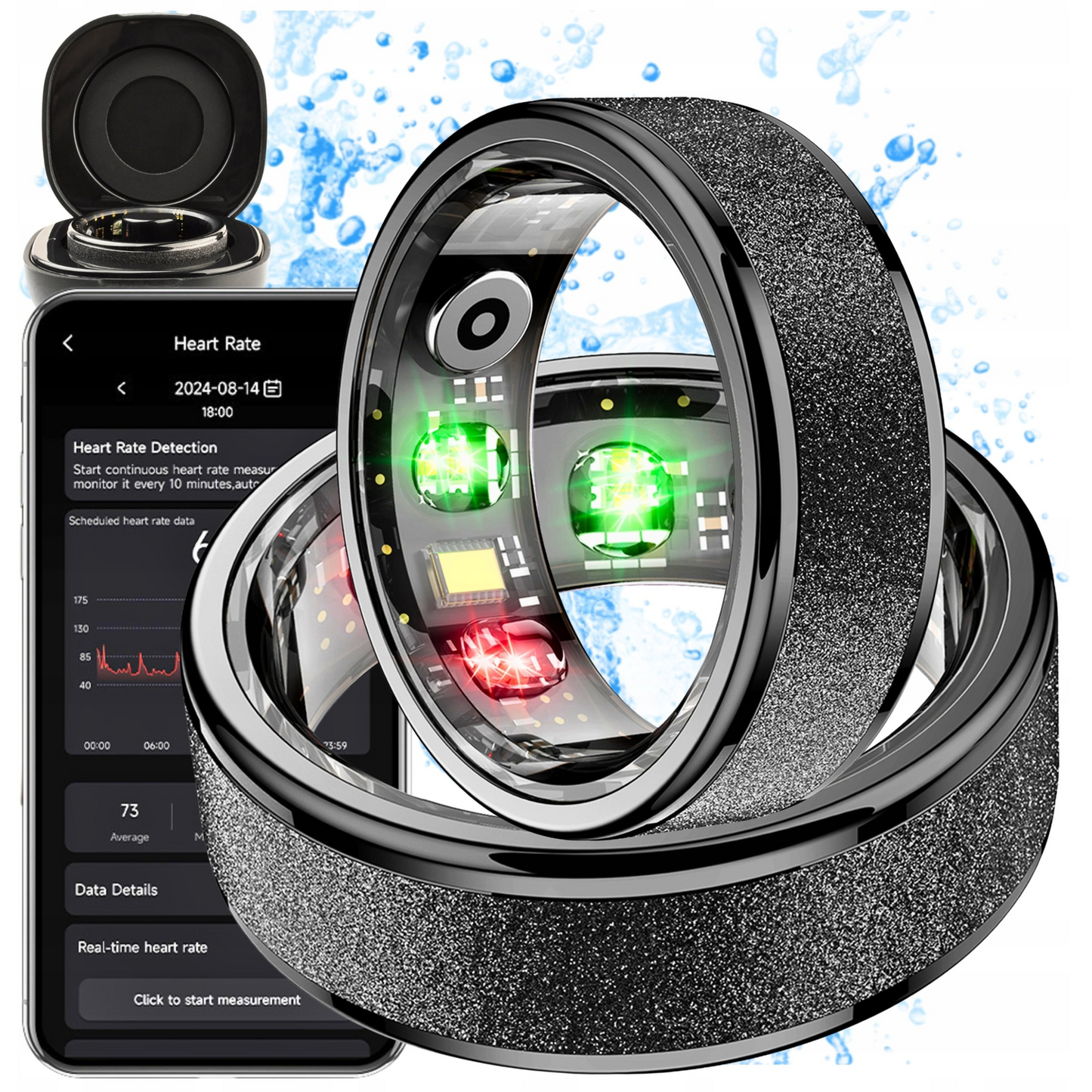 Ceas inteligent Colmi R10 11 negru (R10 black 11)