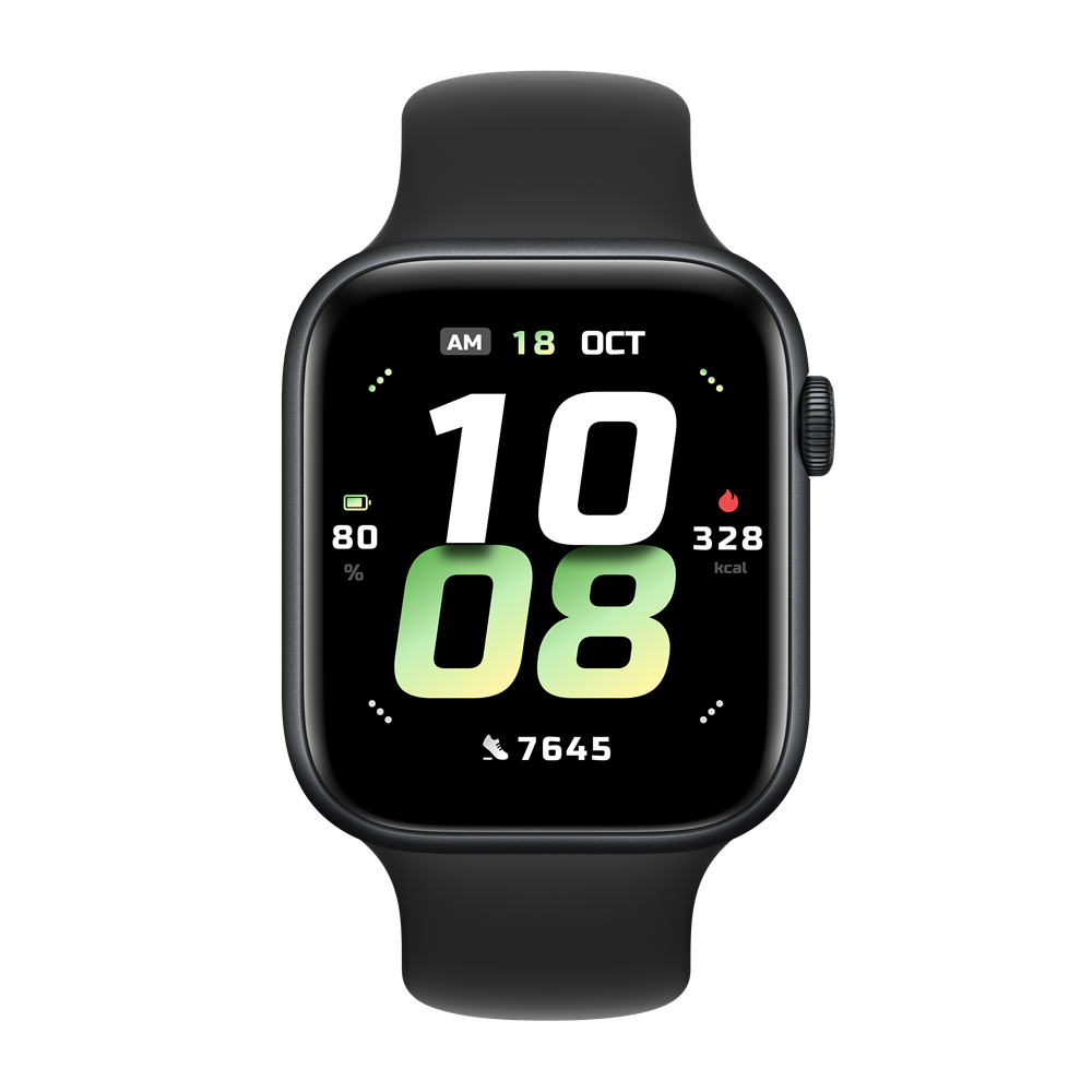 Honor Watch 5 okosóra 1,85" AMOLED kijelzővel, fekete (5502ABGQ)