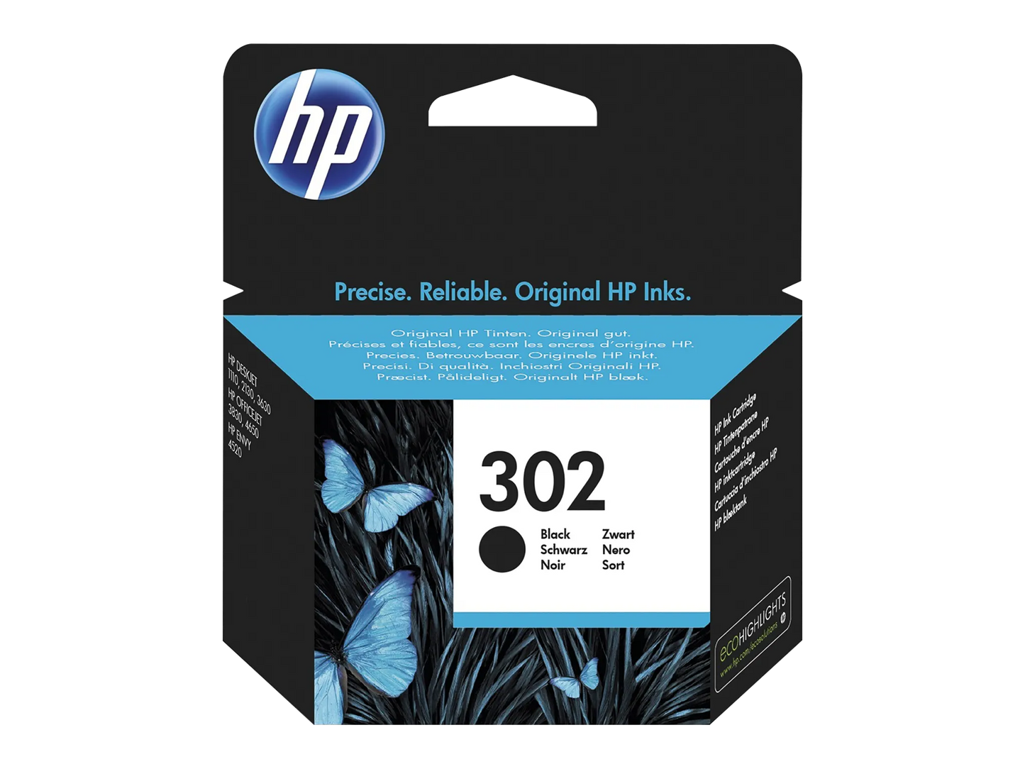 Sonderposten - HP 302 (F6U66AE) Original Schwarz Druckerpatrone – Hohe Druckleistung & perfekte Qualität