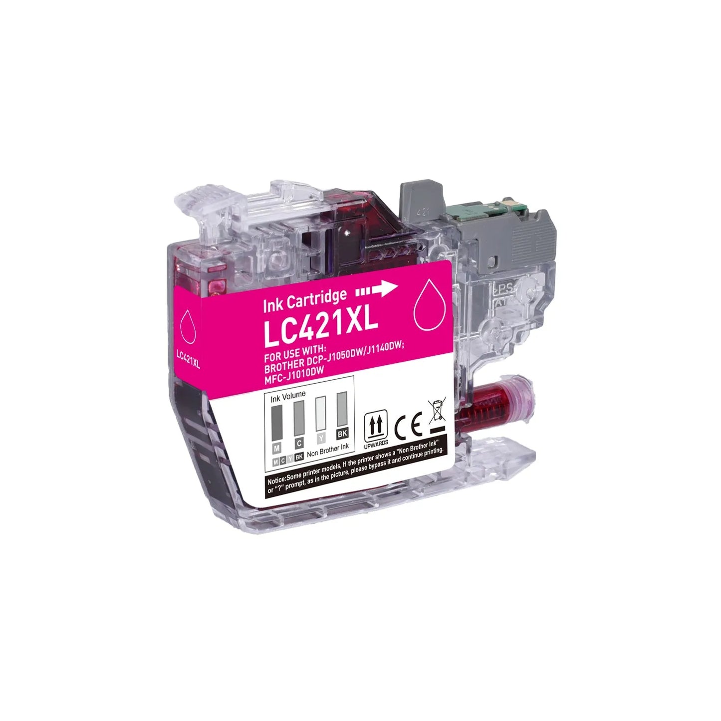 Patronen kompatibel mit Brother LC-421XL – 4er Set Schwarz & Farbe
