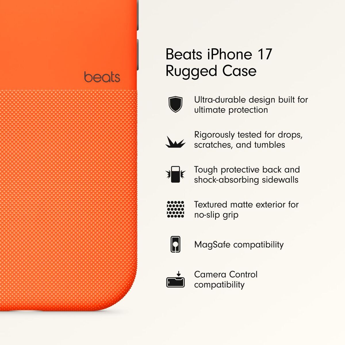 Mobile cover Apple iPhone 17 Orange
