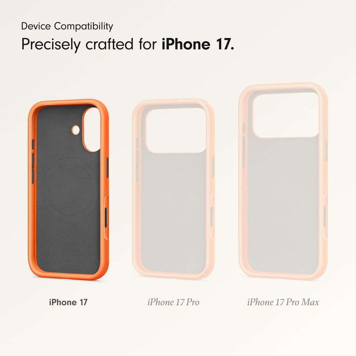 Mobile cover Apple iPhone 17 Orange