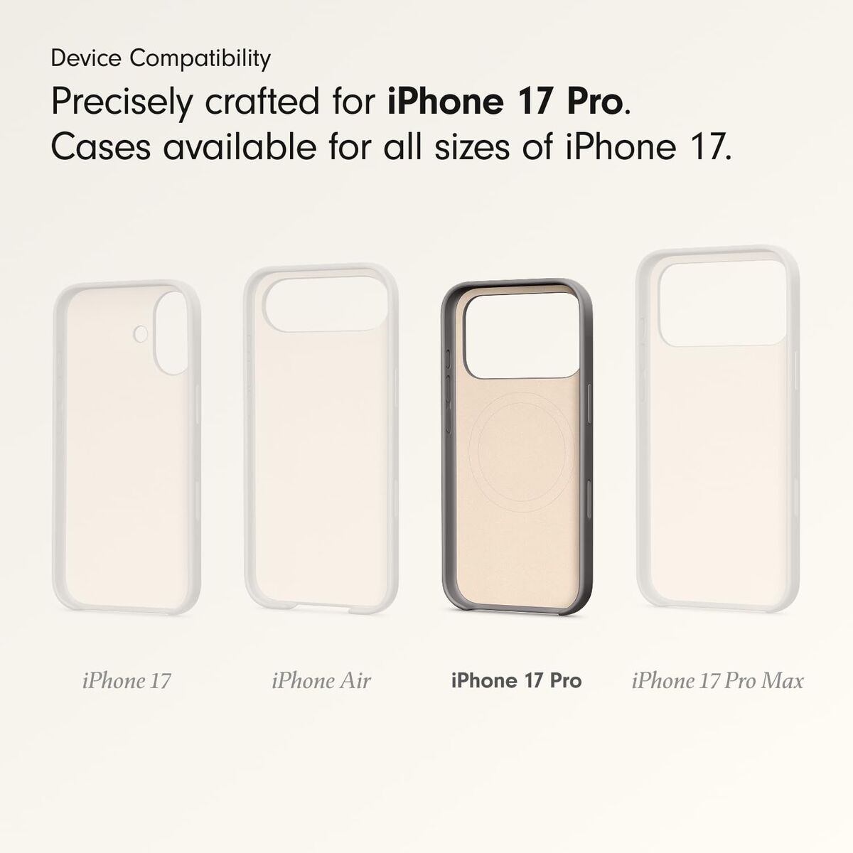 Mobile cover Apple iPhone 17 Pro Grey