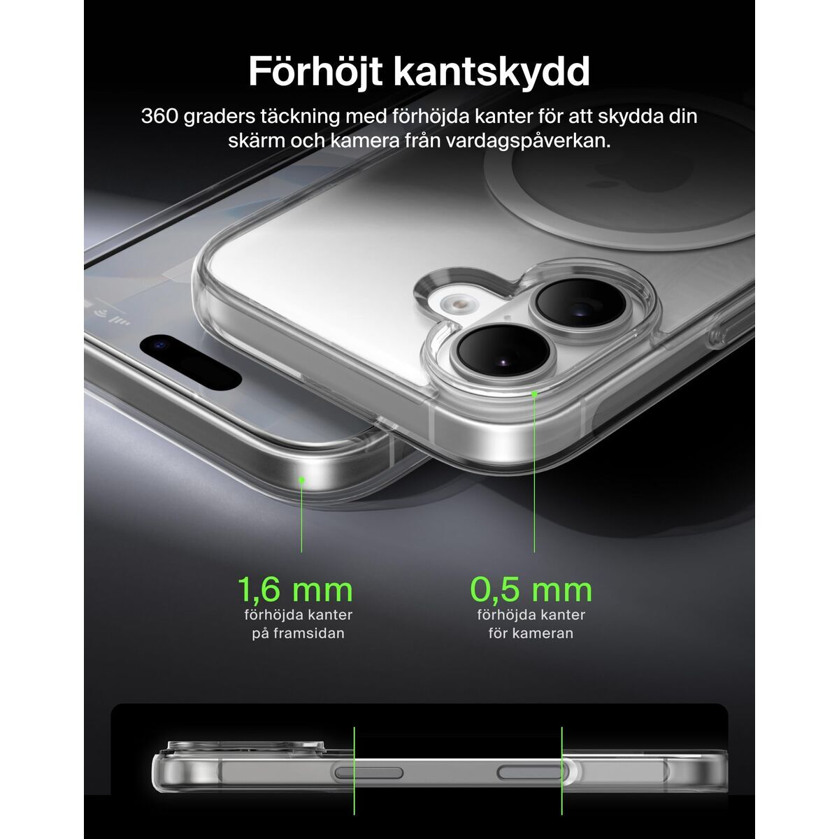 Mobile cover Belkin iPhone 17 Transparent