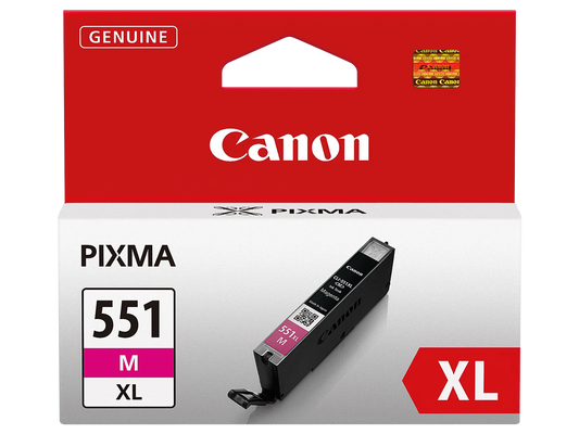 Canon CLI-551 XL M Tintenpatrone Magenta – Original XL-Patrone für PIXMA Drucker