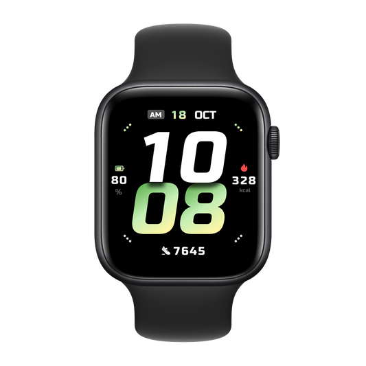 Honor Watch 5 okosóra 1,85" AMOLED kijelzővel, fekete (5502ABGQ)