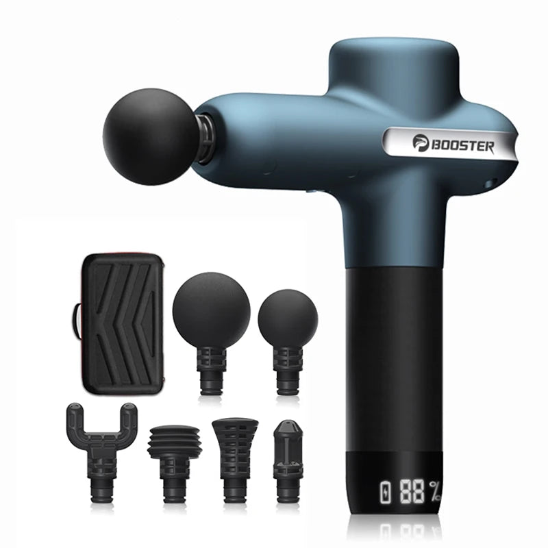 BOOSTER U1 Massage Gun New Generation Back and Neck Massager Deep Tissue Percussion Muscle Massage Machine for Fitness Exercise