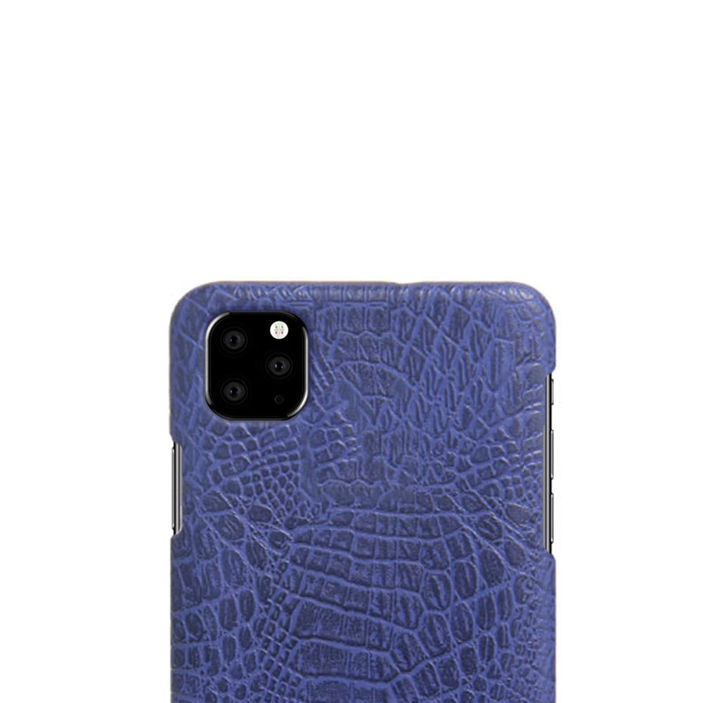 Funda For iPhone 12 13 Mini 11 Pro XS Max XR X Coque Luxury Crocodile Skin PU Leather Cover For iPhone SE 2020 6 S 7 8 Plus Case