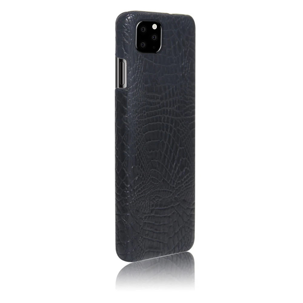 Funda For iPhone 12 13 Mini 11 Pro XS Max XR X Coque Luxury Crocodile Skin PU Leather Cover For iPhone SE 2020 6 S 7 8 Plus Case