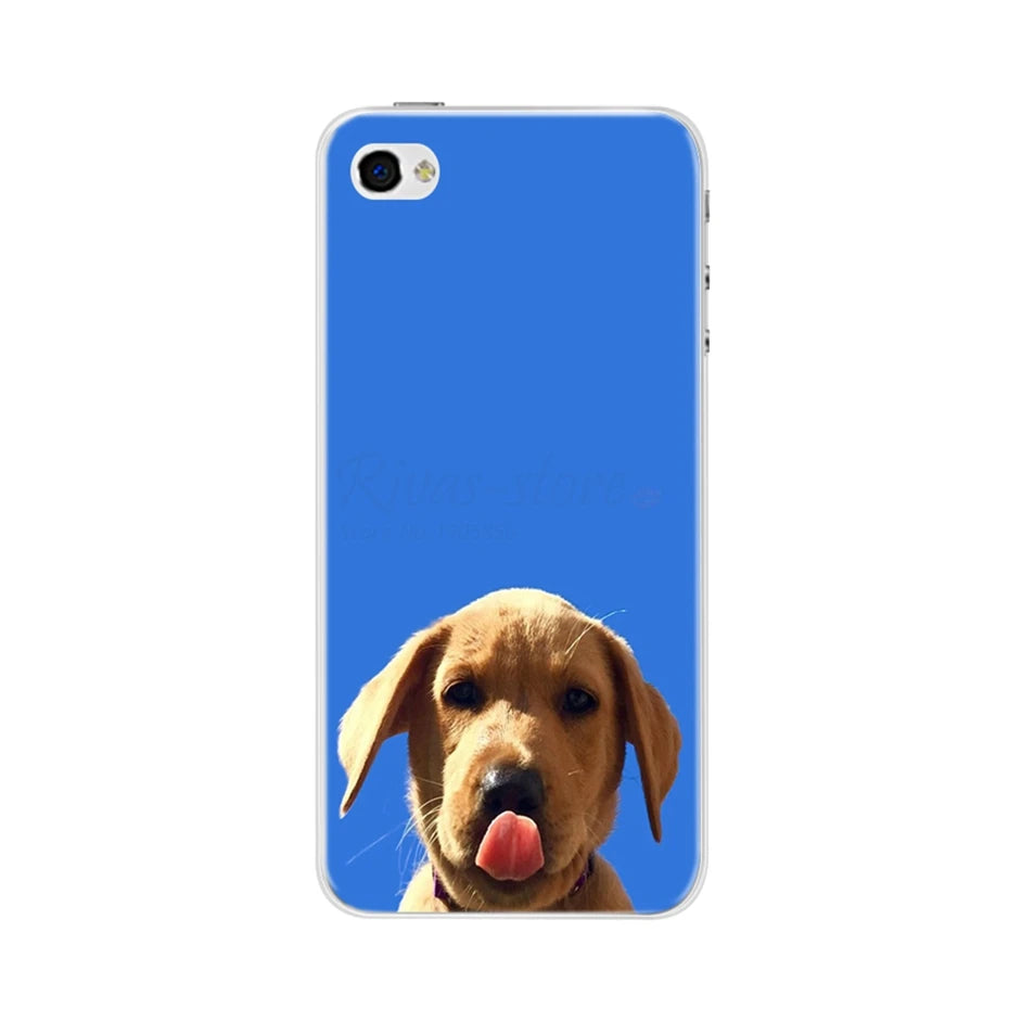 Phone Case For iPhone 4 4S 5 SE 5S 5SE Fundas Coque Silicone Case Soft Back Cover For iPhone 4 5 S Case Cute Flower Ultra Thin