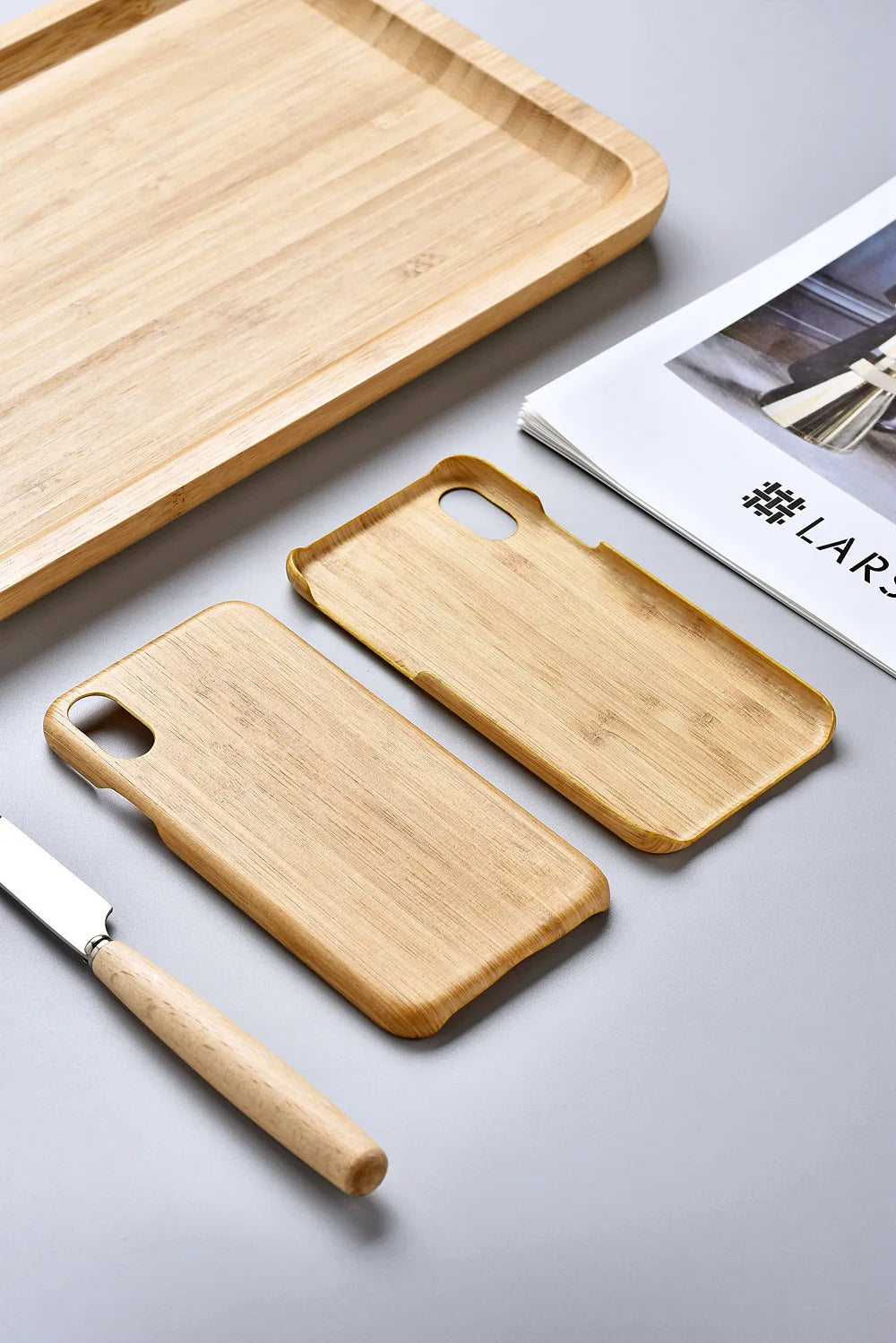 Real Wood Case for iPhone 17 Air 16 15 14 13 12 Mini 11 Pro Max XS XR Natural Bamboo Phone Cover With Ring buckle Shell Funda
