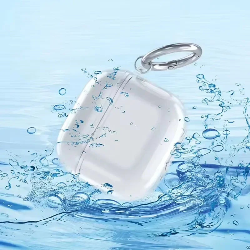 2025 For airpods 4generation airpods 4 Bluetooth Earphones ANC Wireless Headphones Earbuds Noise Cancelling Transparent TPU Case