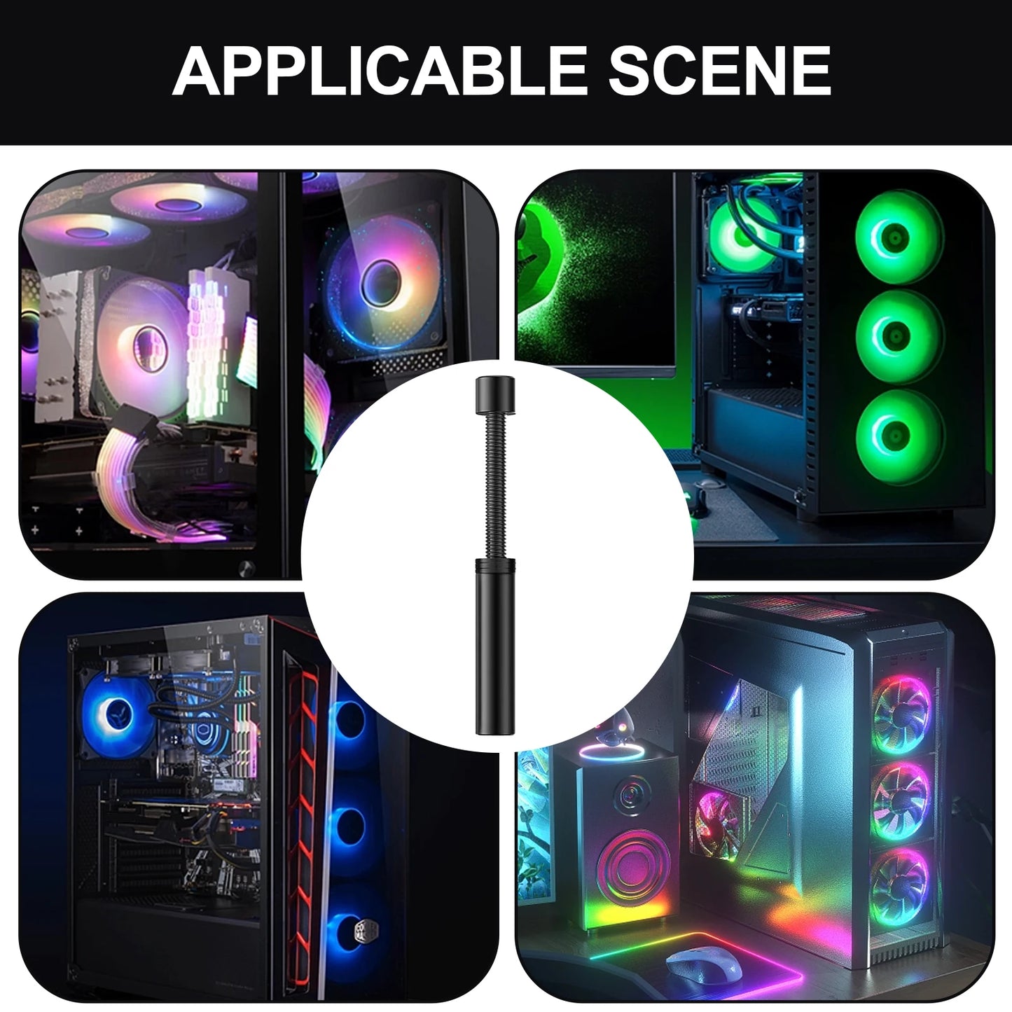 Graphics Card GPU Bracket Telescopic GPU Support Bracket Aluminum Alloy Graphics Card Support Supplies For Homes Internet Cafes