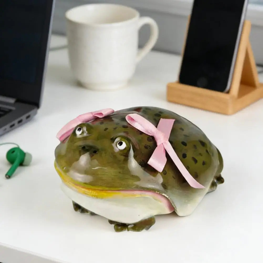 Bow Frog Earbud Case for AirPods 1/2/3/4/Pro 1/2/3 Bluetooth-compatible Earphone Charging Case Cover Headphone Protective Shell