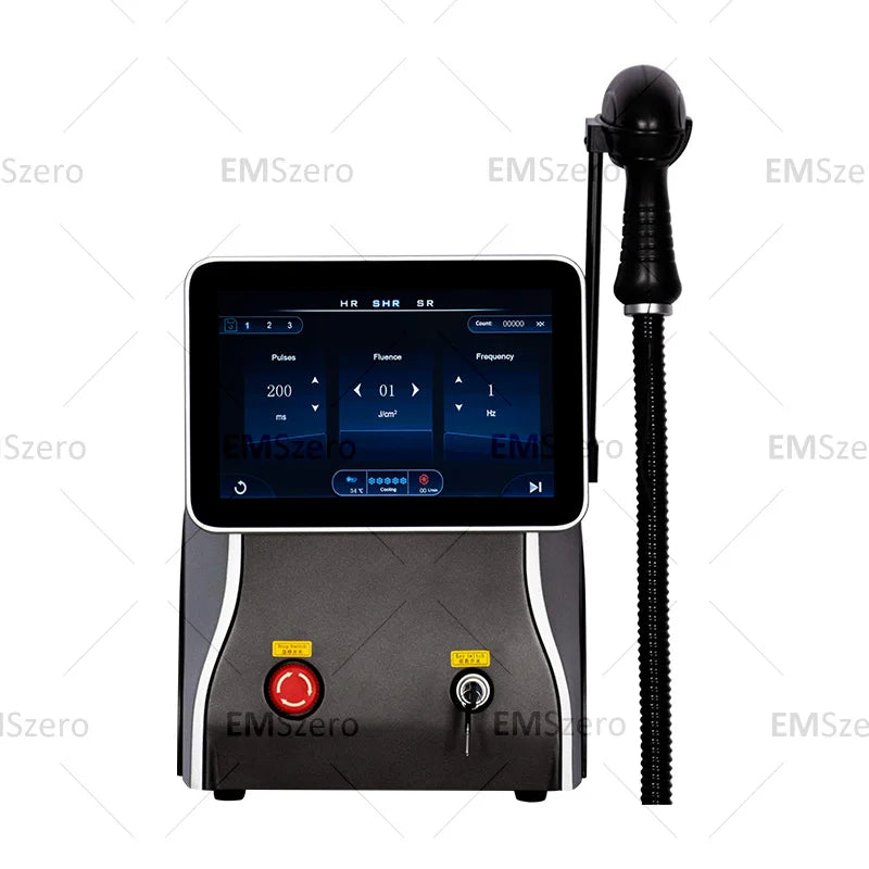 3500W Soprano Titanium Ice Platinum Diode 755 808 1064nm 3 Wavelength Laser Machine Painless Diode Hair Removal Machine