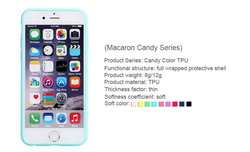 Silicone Case for iPhone 6S 6 7 8 Plus SE 2020 Case For iphone 12 mini 11 Pro 11Pro Max X XS MAX XR Phone Cover Casing Coque