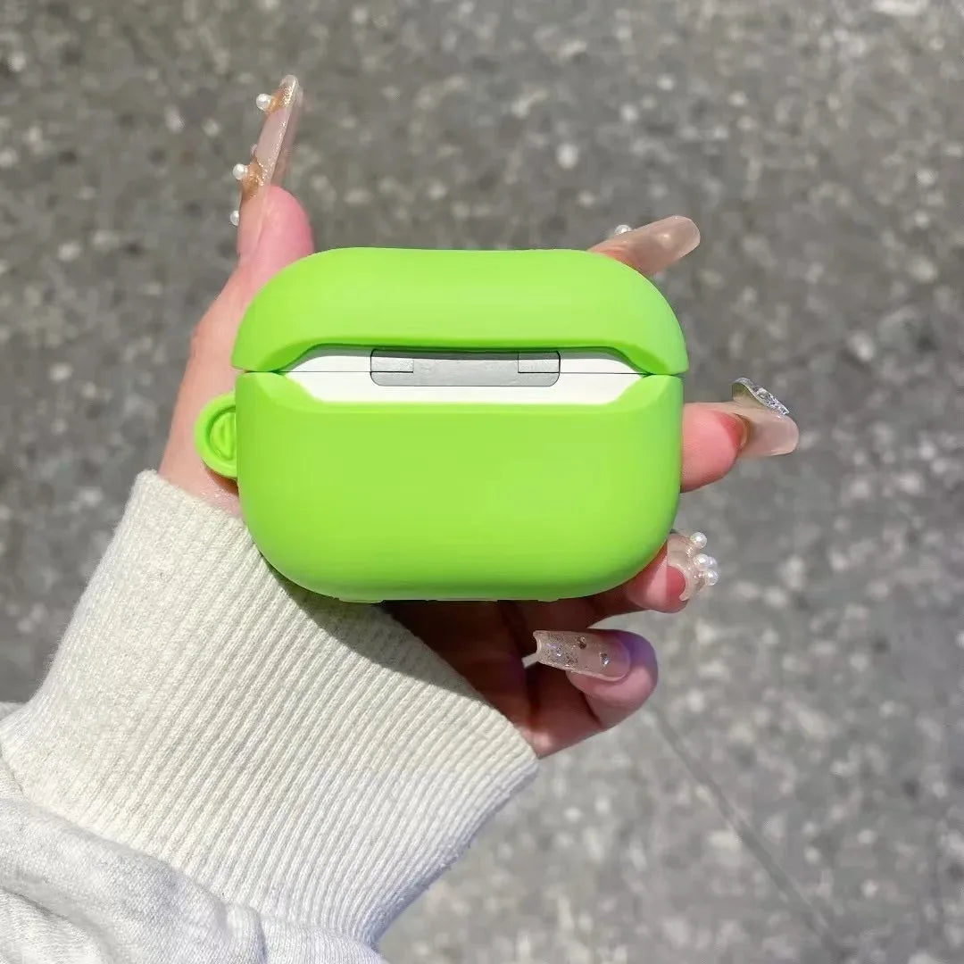 3D Cute Funny Tamagotchi Big Mouth Earphone Accessories Case Protective Sleeve Cover Suitable For Airpods1/2/3/4/Pro/Pro2/Pro3