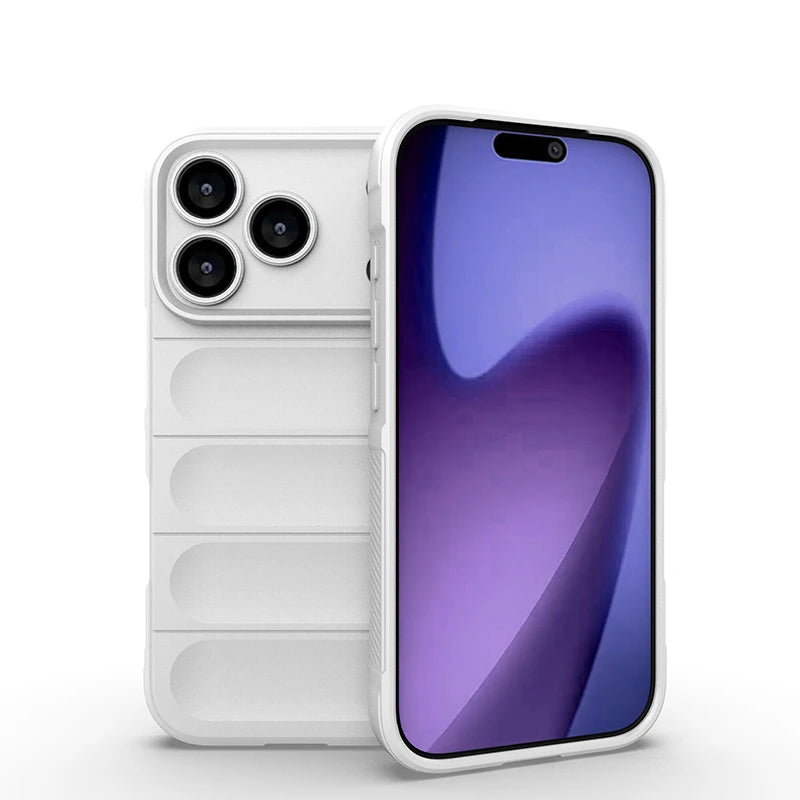 Shockproof Soft Skin Case Phone Cover For iPhone 17 Air 16E 16 15 14 13 12 11 Pro Max Plus Liquid Silicon Protective Coque