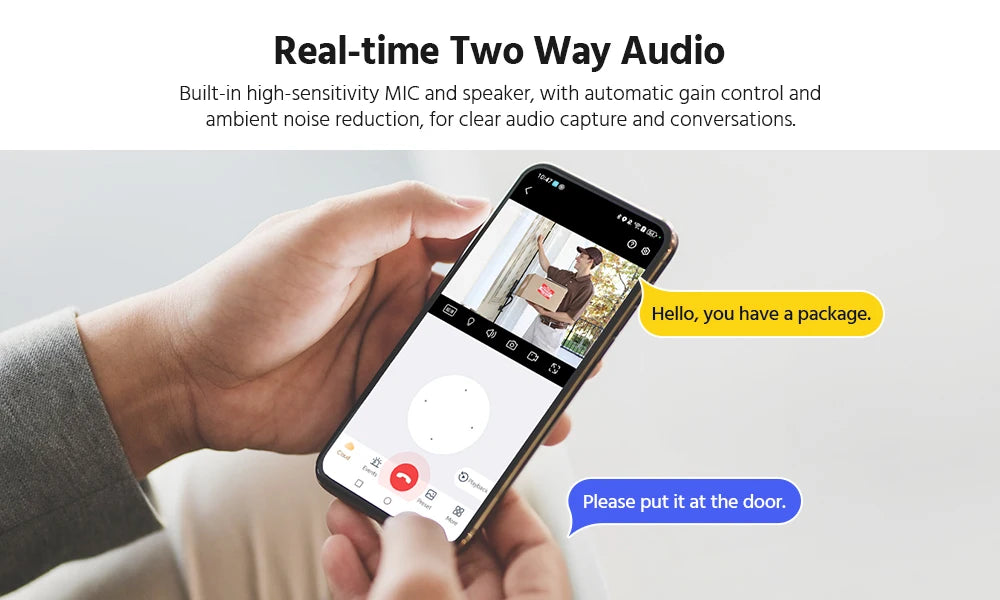 ANNKE 6MP Wifi IP Camera Dual Lens 2.4G camera security wifi Auto Tracking Human Detection Color Night Vision ONVIF PT Camera
