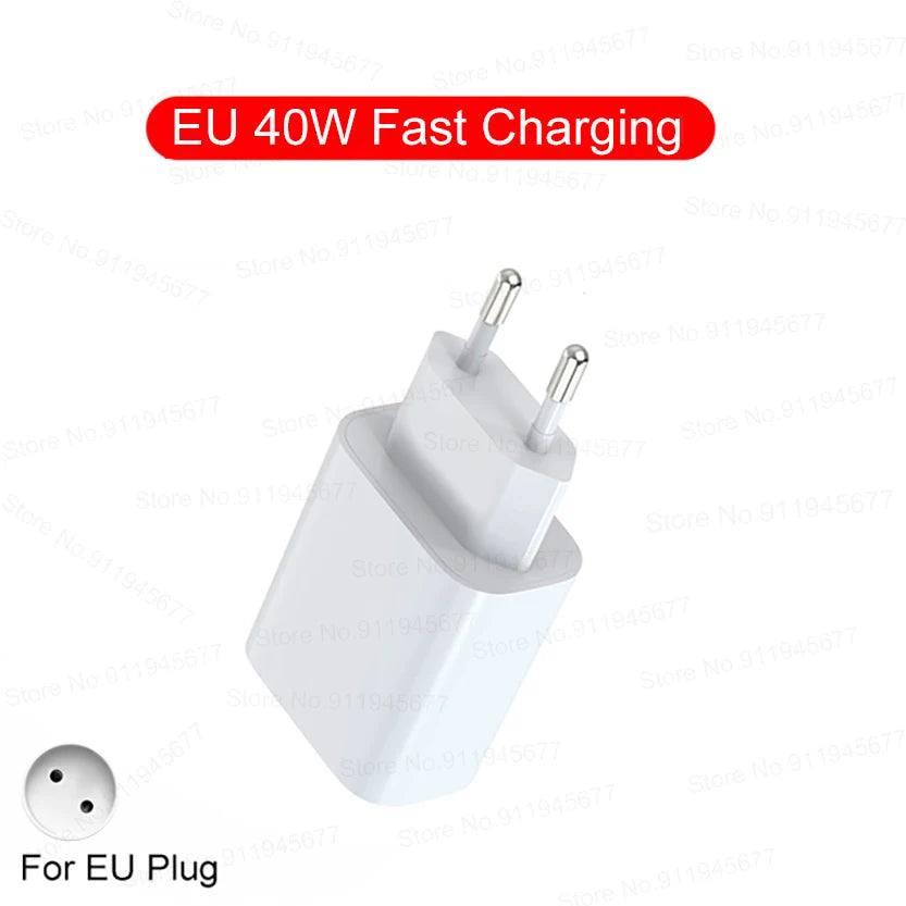 PD 40W téléphone chargeur rapide pour iPhone 17 16 15 14 13 12 11 Pro Max 8 Plus iPad Charge rapide Type C câble de Charge USB C ligne de données