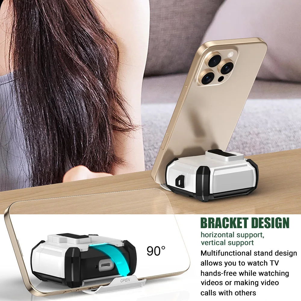 Magnetic Automatic Switch Earphone Case For Airpods Pro 2 Shockproof Wireless Charging Headphone Cover For Air Pod 4 3 2 1 Pro
