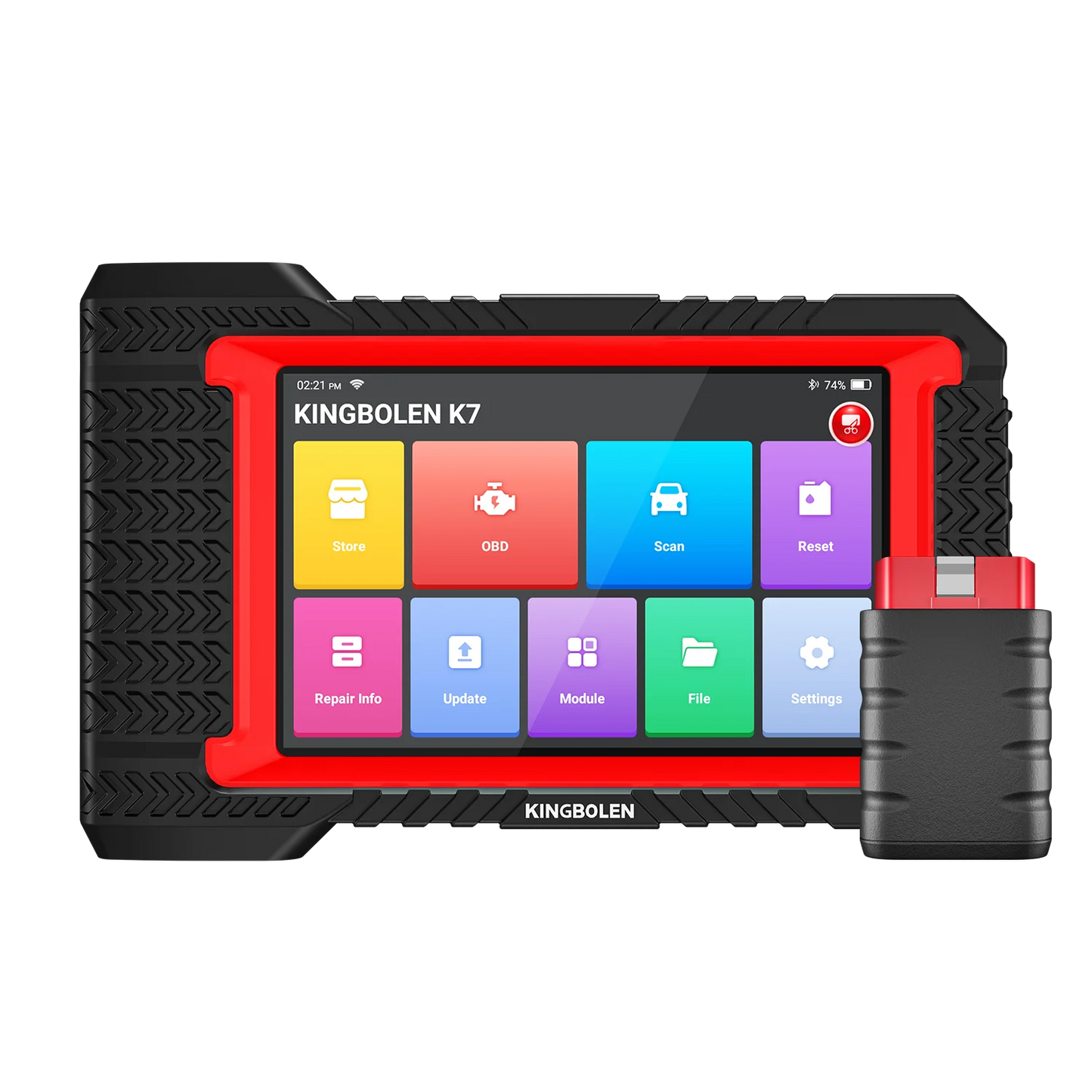 2026 New KINGBOLEN K7 CAN FD ALL System car Diagnostic Tools ECU Coding Bi-directional 28 Reset Lifetime Free PK X431 CRP919E BT
