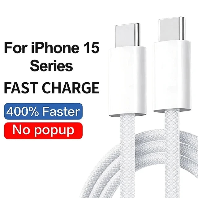 Pour PD 35W chargeur rapide USB Type C pour iPhone 15 14 13 12 11 Pro Max Mini Plus XR XS câble de données de charge accessoires