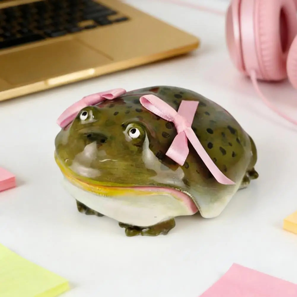 Bow Frog Earbud Case for AirPods 1/2/3/4/Pro 1/2/3 Bluetooth-compatible Earphone Charging Case Cover Headphone Protective Shell