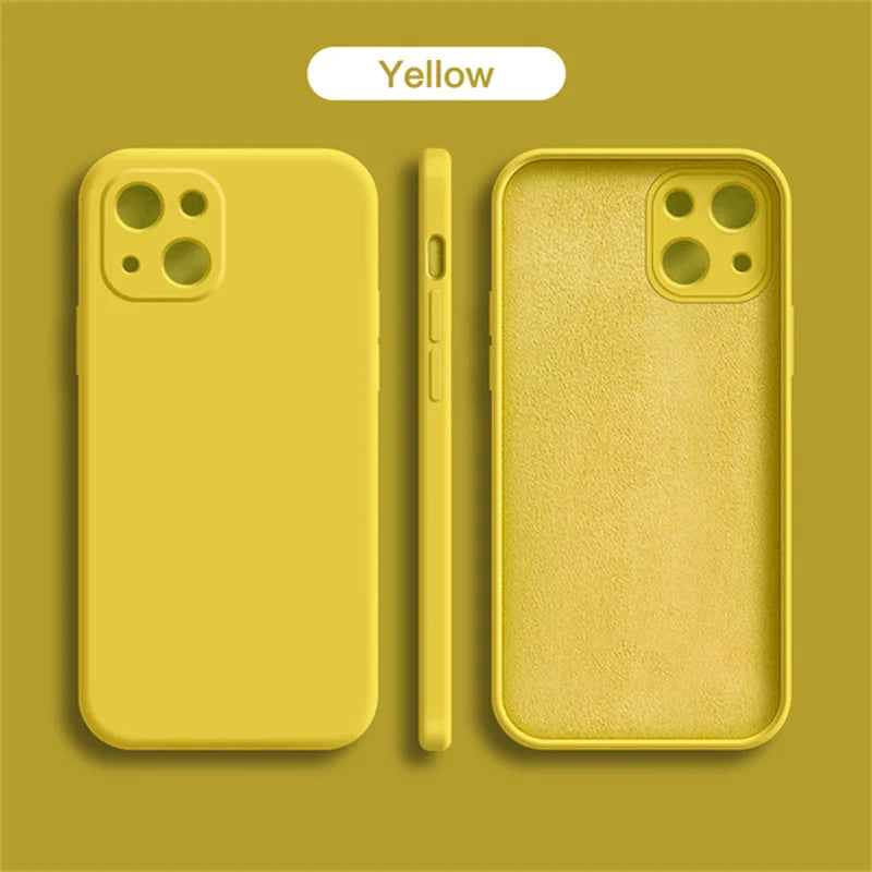 Soft TPU Phone Cover iphone 16 Pro Max Case Original Liquid Silicone  For iphone 15 14 13 14 11 Pro Max mini 14 15 16 Plus Coque
