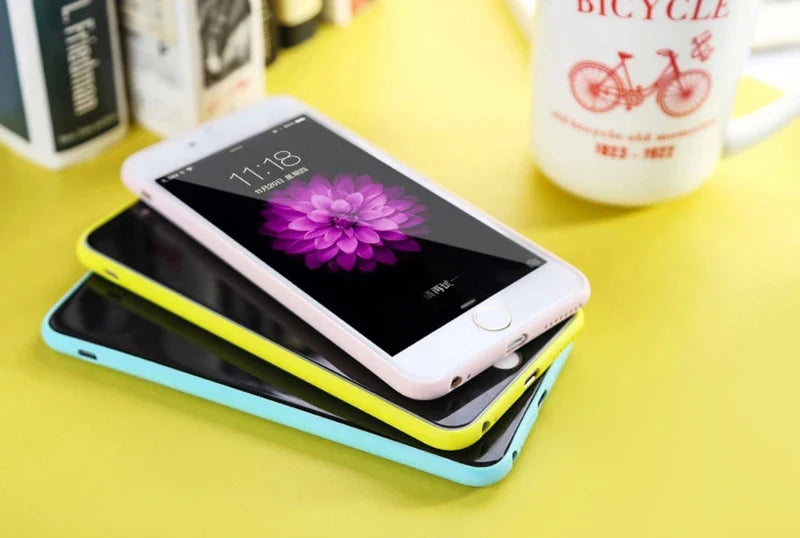 Silicone Case for iPhone 6S 6 7 8 Plus SE 2020 Case For iphone 12 mini 11 Pro 11Pro Max X XS MAX XR Phone Cover Casing Coque