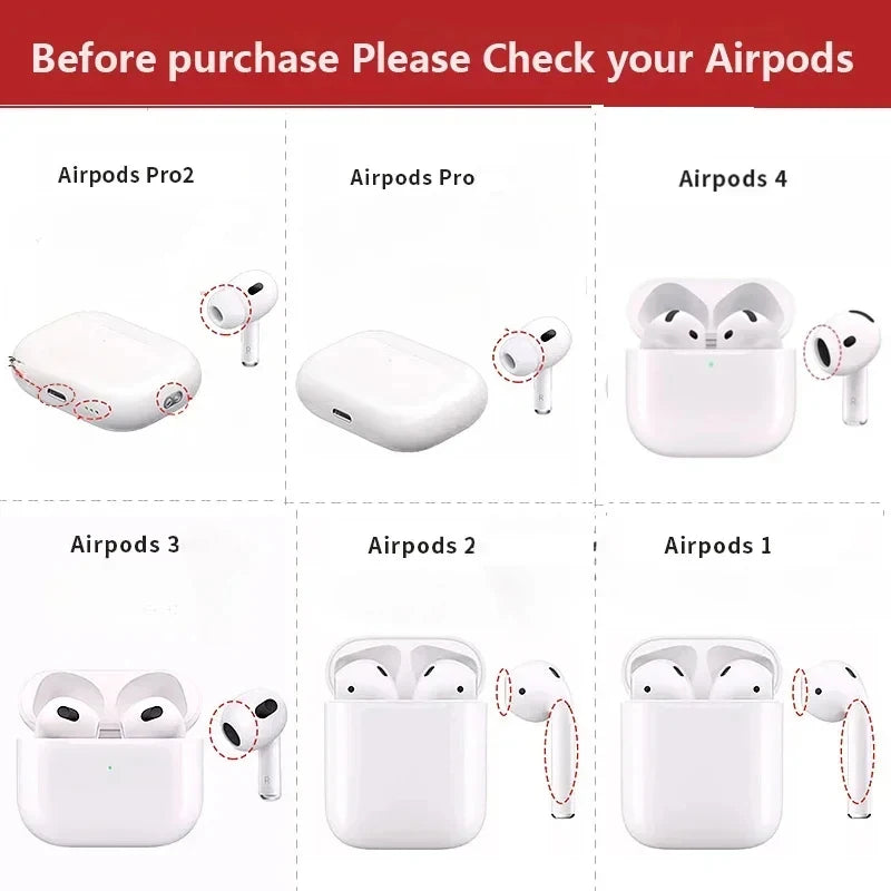 Lovely Girl Exquisite Red Strawberry White Polka Dot with Small Strawberry Pendant Glossy Earphones Case for AirPods 1 2 3 4 Pro