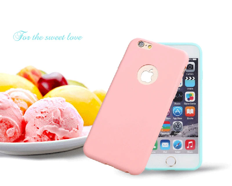 Silicone Case for iPhone 6S 6 7 8 Plus SE 2020 Case For iphone 12 mini 11 Pro 11Pro Max X XS MAX XR Phone Cover Casing Coque