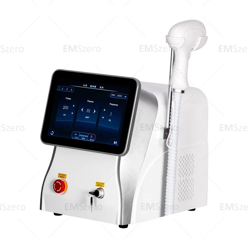 3500W Soprano Titanium Ice Platinum Diode 755 808 1064nm 3 Wavelength Laser Machine Painless Diode Hair Removal Machine