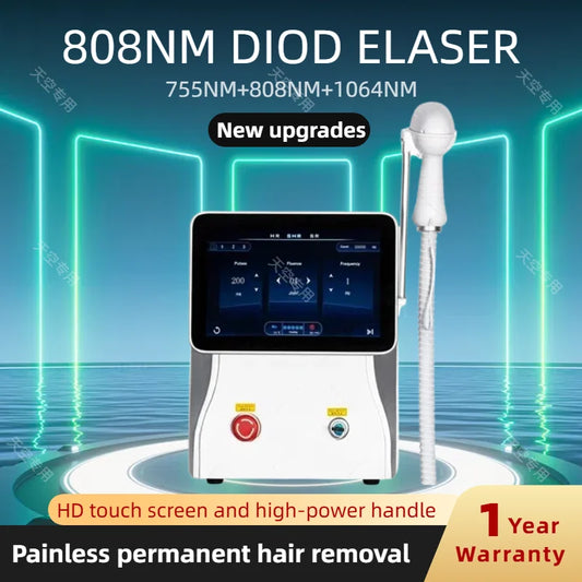 3500W Soprano Titanium Ice Platinum Diode 755 808 1064nm 3 Wavelength Laser Machine Painless Diode Hair Removal Machine