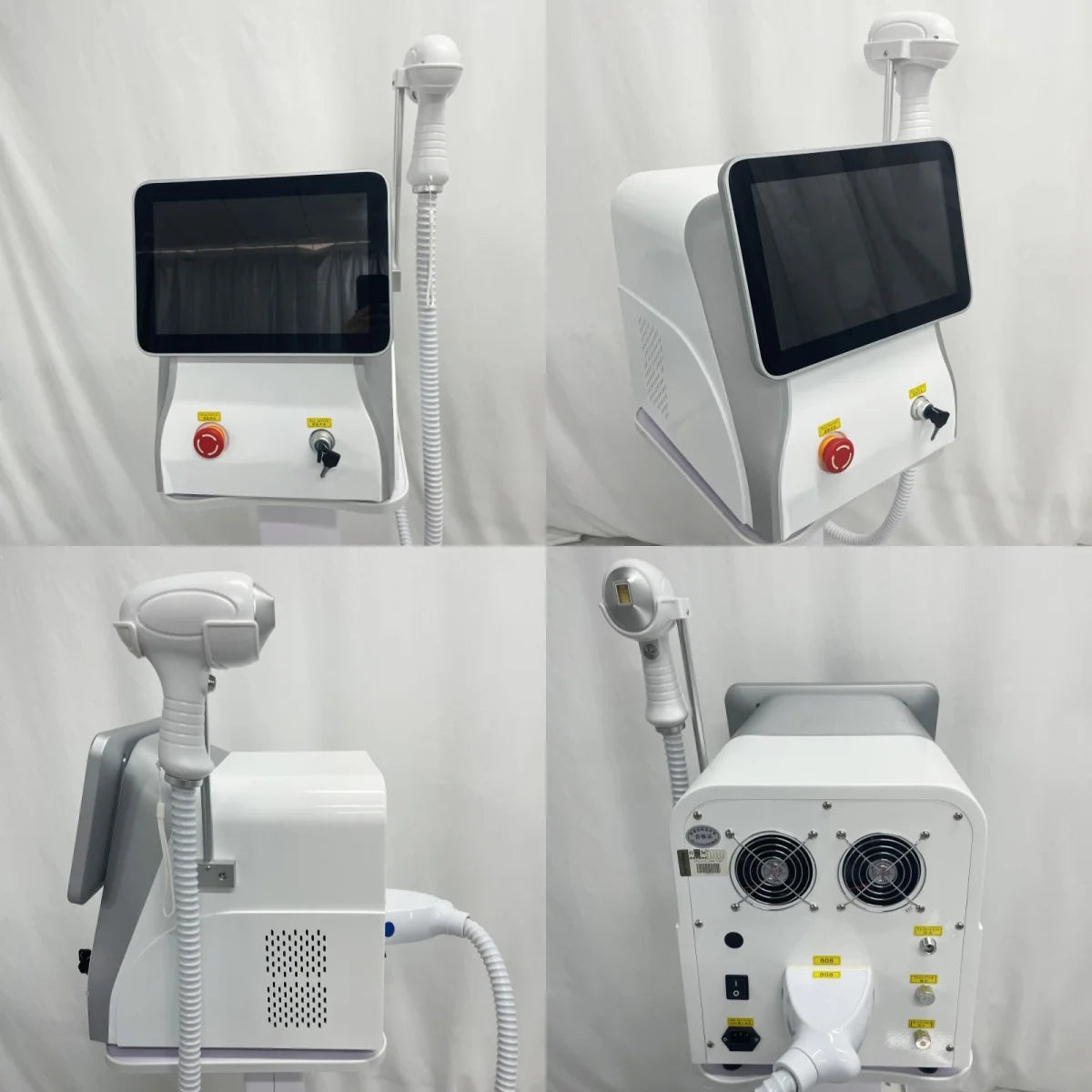 3500W Soprano Titanium Ice Platinum Diode 755 808 1064nm 3 Wavelength Laser Machine Painless Diode Hair Removal Machine