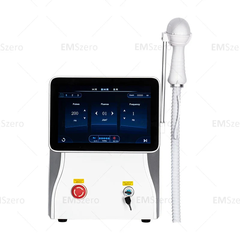 3500W Soprano Titanium Ice Platinum Diode 755 808 1064nm 3 Wavelength Laser Machine Painless Diode Hair Removal Machine