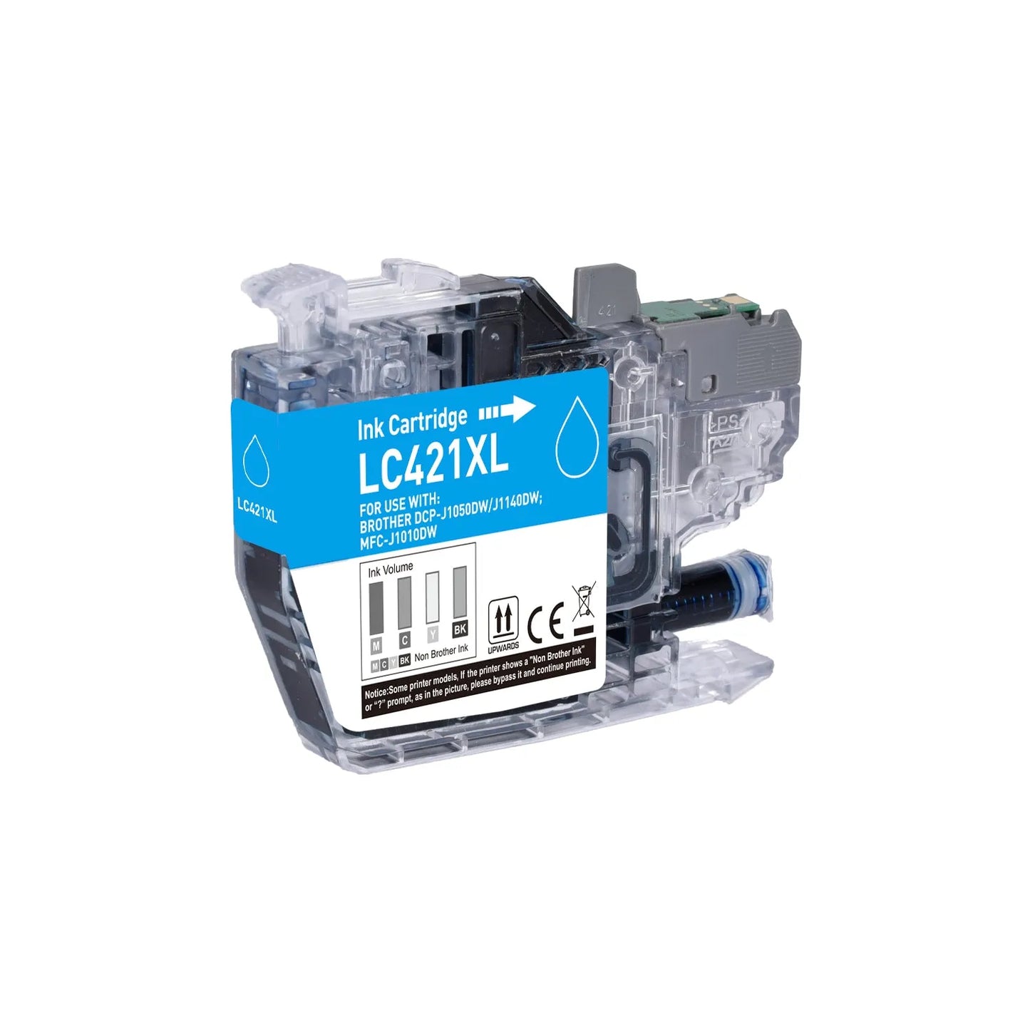 Patronen kompatibel mit Brother LC-421XL – 4er Set Schwarz & Farbe