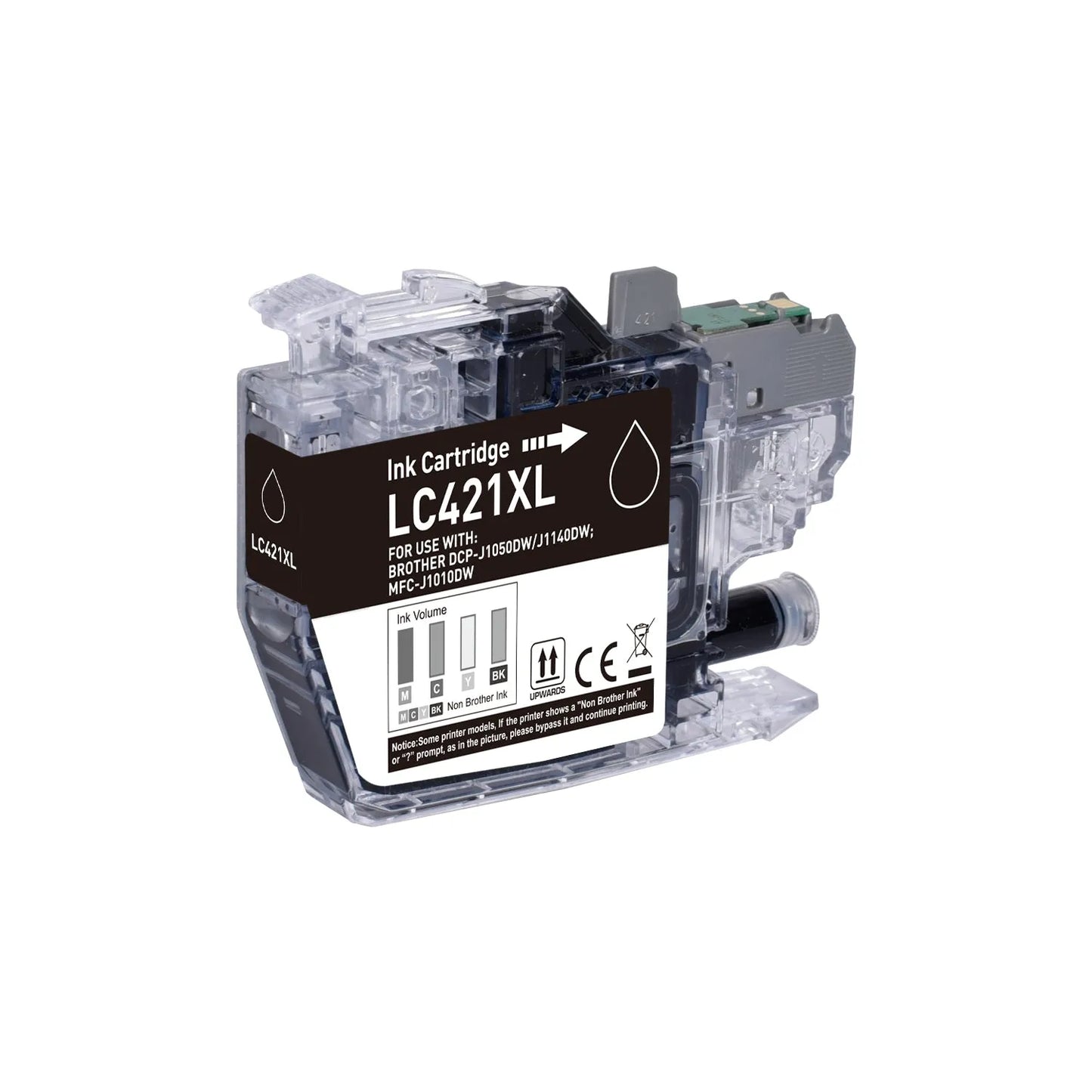 Patronen kompatibel mit Brother LC-421XL – 4er Set Schwarz & Farbe